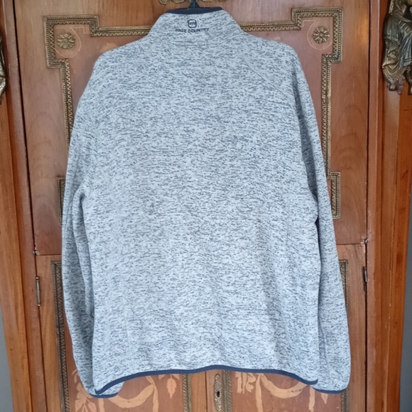 "0520 Free Country Men's Sweater Jacket - Picture 4 of 7